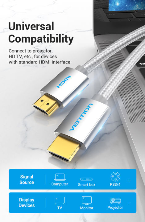 Vention%20AAB%20Cotton%20Braided%20Male%20to%20Male%20HDMI%20Cable%20-%204K%20picture%20quality%20-%20Universal%20Compatibility%20-%20Silver%20-%20Image%206