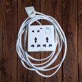 Handmade Multiplug 8 Pin / 3 Port With Socket And 40/76 Dubble Cover Copper Cable - Remote Control Switch.
