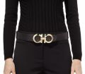 Ferragamo Exclusive Black Belt for Men - Belt For Men. 