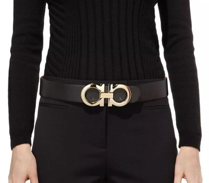 Ferragamo Exclusive Black Belt for Men - Belt For Men