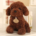 （New）Cartoon Cute Poodle Dog Puppy Pluh tuffed Doll Huggable Toy Home Ornament Gift. 
