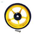 2xEasy Wheel for Folding Bike EZ Wheels Wheel Easywheel Golden. 