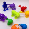 Baby Suction Cup Toys Construction Set for Children Silicone Building Blocks Kids Animal Puzzle Sticker Bathtub Sucker Bath Toys KankongAgu. 