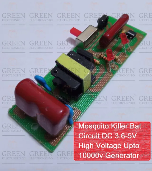 Mosquito%20Killer%20Rechargeable%20Bat%20Circuit%20P.C.B%20DC%203.6-5V%20High%20Voltage%20Generator%205000-10000V%20For%20DIY%20Project%20Mosquito%20Racket%20Bat%20-%20Image%202