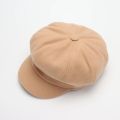 Autumn Winter Hats for Women Solid Plain Octagonal Newsboy Cap Men Ladies Casual Wool Winter Beret Women Painter. 