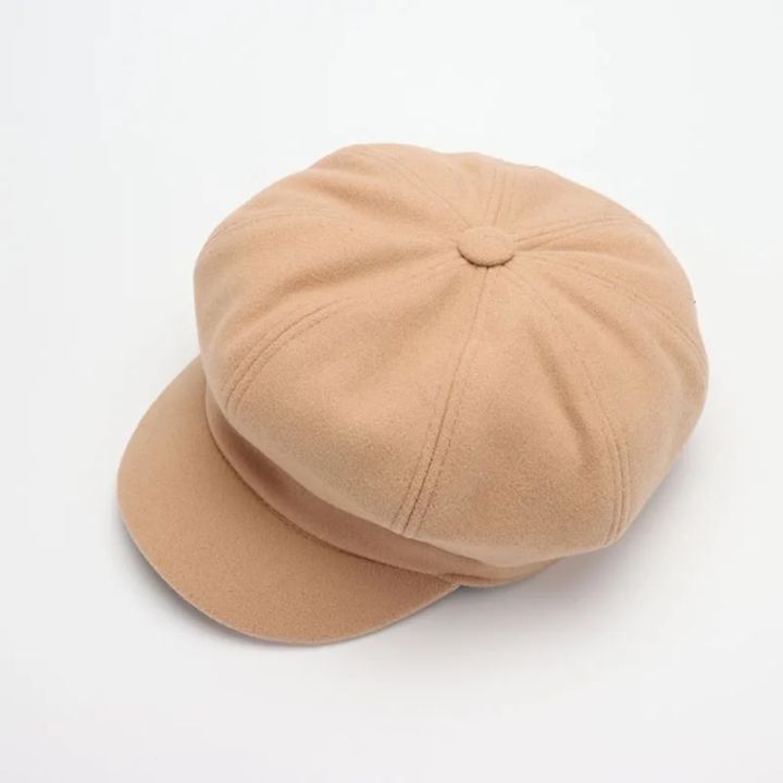 Autumn%20Winter%20Hats%20for%20Women%20Solid%20Plain%20Octagonal%20Newsboy%20Cap%20Men%20Ladies%20Casual%20Wool%20Winter%20Beret%20Women%20Painter%20-%20Image%203