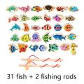Educational Wooden Toys Montessori Baby Toys Kids 3D Wooden Puzzles Early Learning Baby Games Toys For Children 1 2 3 Years. 