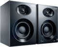 Alesis Elevate 4 - 50 W Powered Desktop Studio Speakers (Pair) with Subwoofer Output for Home Studios / Video-Editing / Gaming and Mobile Devices. 