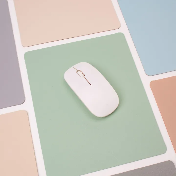 Multiple%20Colors%20Solid%20Color%20Simple%20Mini%20Small%20Portable%20Mouse%20Pad%20Square%20Leather%20Mat%20Desk%20Available%20Wholesale%20-%20Image%202