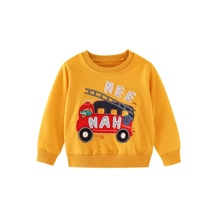Malwee%202022%20Autumn%20New%20Children's%20Clothing%20Boys%20Crewneck%20Sweatshirt%20Factory%20Direct%20Sale%20Baby%20Pullover%20One%20Piece%20Dropshipping%20-%20Image%205
