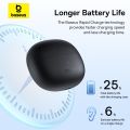 Baseus Open Ear AirGo AS01 Clip-Ons Open Ear TWS Earbuds Earphone 5.3 Bluetooth Wireless Sports Headphones Ultra lightweight low latency earbuds. 