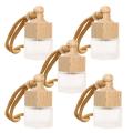 Empty bottle Car air freshener Environmentally friendly 8ml capacity Transparent design Perfume diffuser bottle Hanging.