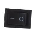 NXFDSIOZ 20 Pcs SPST Mini Black 2 Pin Rocker Switch AC 125V 10A 250V 6A.