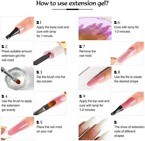 15pcs%20Set%208%20Color%20Nail%20Builder%20Kit%20Nail%20Extension%20Kit%20with%20UV%20Lamp%20Top%20Coat%20Base%20Coat%20All-in-One%20for%20Nail%20Starter%20Different%20Nail%20Art%20Ideas%20DIY%20Home%20Manicure%20-%20Image%209