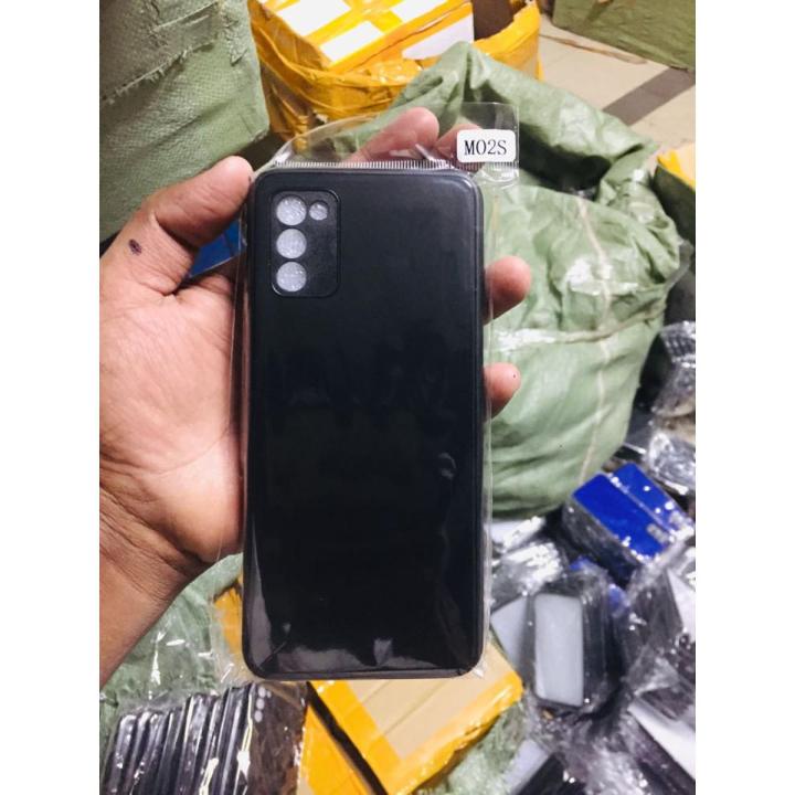 Samsung Galaxy A02S ,M02S Case Tempered Glass Protector Casing for