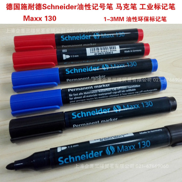 German%20Schneider%20Oily%20Marking%20Pen%20Schneider%20Industrial%20Dry-Proof%20Marking%20Pen%20Marker%20Pen%20Maxx130%203mm%20-%20Image%203