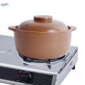 Clay Pot with Lid Binaural Handle Cooking on Stoves Top Earthen Cooking Pot. 