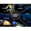 LT-XD 1 x CREE XML-T6 White Light LED Flashlight , 1800 LM 5-Modes. 