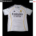 Real Madrid New Home Kit Jersey 25/26 | Half Sleeves | Player Edition | Thai Premium Fabric | UEFA Champions 2024 Design | Men & Women | M-XXL. 