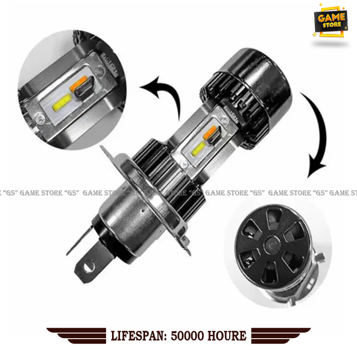 Motorcycle%2012v%20H4%20Hi%20Low%20beam%20Motoled%20M8%20Headlight%20LED%20Bulbs%20White%20&%20Yellow%20Light%20-%20Image%204