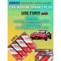 DENSO Genuine Car iridium plugs. 