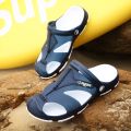 【2023NEW】Summer Men's Flip Flops Plastic Male Slippers Flat Clogs Slip-on Garden Shoes Quick Dry Fashion Man Sandals Big Size Beach Shoes. 