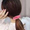1 pair rubber hair band for Women- Fluffy Hair band. 