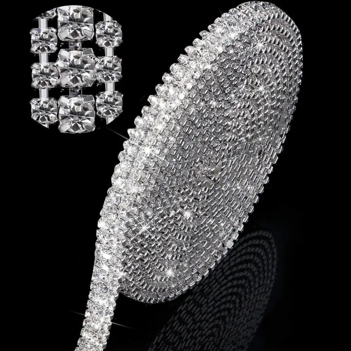 3-Row%20High%20Density%20Rhinestone%20Chain%20Base%20Claw%20Sew%20On%20Clothes%20Strass%20Crystal%20AB%20Glass%20Rhinestone%20Garment%20Accessories%20-%20Image%202