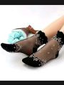 Socks for women ladies Socks moja Women Fashion- Skin Color - 1 Pair.