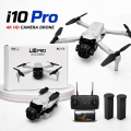FLH i10  Pro Dual Camera Folding Drone | FLH Dual Battery WiFi FPV RC Quadcopter | 3.7V 1800mAh Battery | App Control | Headless Mode | Altitude Hold | One Key Takeoff & Landing | Best Drone for Beginners. 