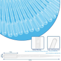 ZOROOM 300 pipettes ,3ml disposable pipettes,measuring pipettes laboratory, classroom,experimental acrylic color,ether oil. 