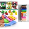 12 Color Super Clay Modeling With Tools Children Educational Toys Diy Gifts - Clay.