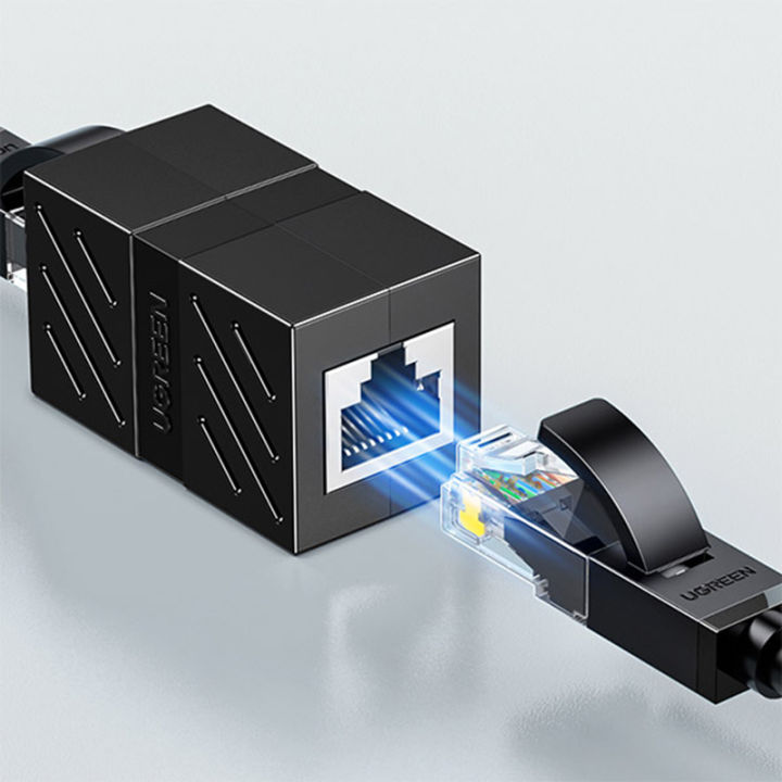 UGREEN%2020390%20RJ45%20Network%20Keystone%20Jack%20Inline%20Coupler%20Female%20to%20Female%201pcs%20(Black)#NW114%20-%20Image%202