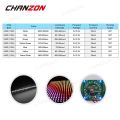 【The road to happiness Store】100pcs 0402 SMD LED Diode Lamp Chip Light Beads Warm Red Green Blue Yellow Micro PCB Circuit 3V Mini SMT.