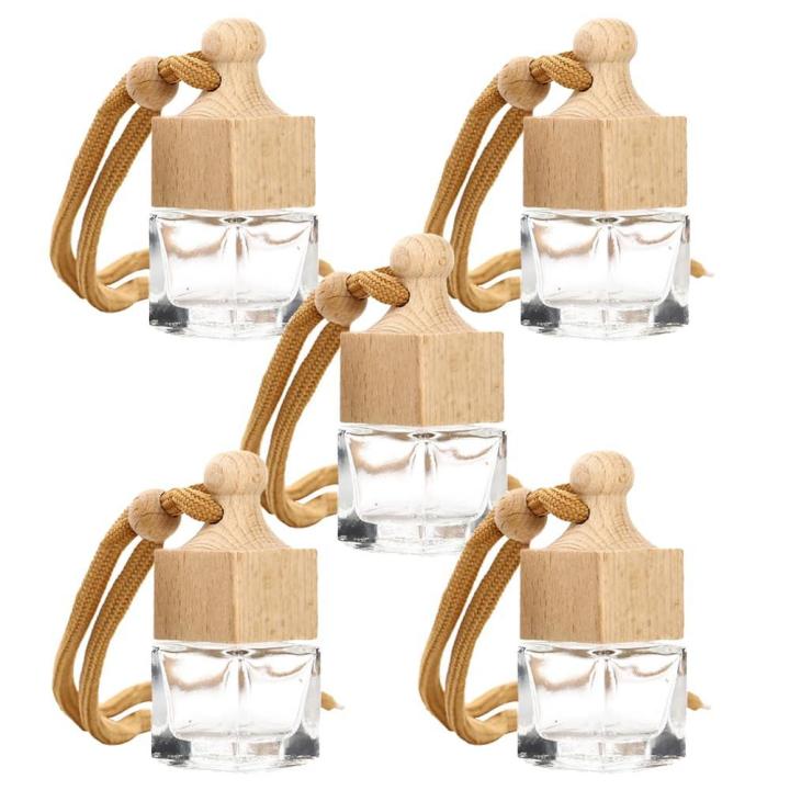 Empty bottle Car air freshener Environmentally friendly 8ml capacity Transparent design Perfume diffuser bottle Hanging