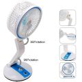Rechargeable Desk Fan LR 2018 Rechargeable Folding Table Fan with Light Multifunctional Cute fan.