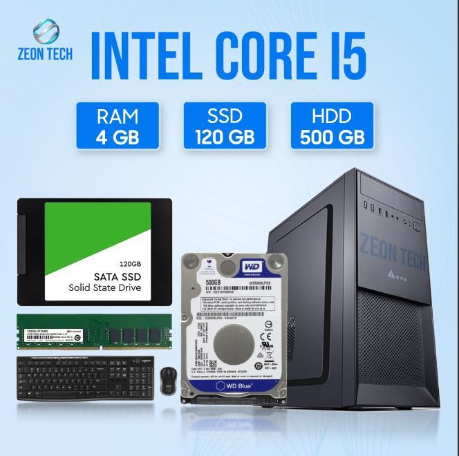 Intel Core i5 RAM 4GB SSD 120GB HDD 500GB Graphics 2GB Built
