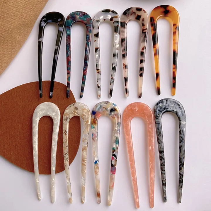 Fashion%20Simple%20U-shaped%20Hairpin%20Retro%20Geometric%20Hair%20Sticks%20Acetate%20Hairpins%20Versatile%20Hair%20Accessory%20For%20Woman%20Girls%20Nicle%20-%20Image%202