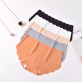 1 Pc New Style Women'S Mid-Waist Ice Silk Panty For Women - Comfortable Regular Use Ice Silk Seamless Panties For Women/ Seamless Underwear For Girls - Panty.