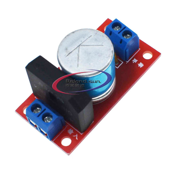 Rectifier Filter Board Rectifier 8A With Red LED Indicator AC Single to DC Single Source Amplifier Board Module