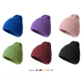 Men Boys Girls Crochet Skullies Hat Solid Color Unisex Autumn Knitted Beanies Caps Wild Accessories Beanie Winter for Women. 