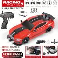 1:16 RC Drift Car, 18KM/H Fast RC Car 2.4G High Speed Drift Remote Control Car, 4WD RC Racing Car Toy, Birthday Gift.