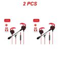 1/2PCS Gaming Headset Gamer Earphone For Pubg for CSGO Casque Games Headphones 7.1 With Microphone Volume Control PC. 
