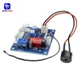 【happy one】NTC 3950 Thermistor PWM Temperature Probe Speed Controller Board Control Module Buzzer DC 12V CPU Fan High-Temp Alarm Heat Sink. 