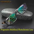 rogressie ultifocal hotochrom eading lasses esigner and ade Frame la Eyeglasses See ear And Far Add +1 o +4. 