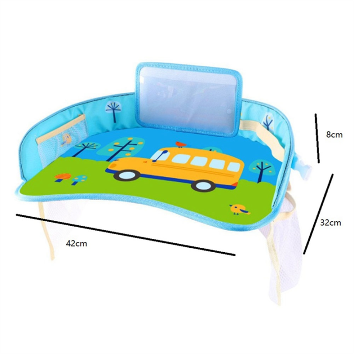 Portable%20Baby%20Car%20Mounted%20Child%20Safety%20Seat%20Dining%20Plate%20Multi-Function%20Drawing%20Table%20Waterproof%20Cart%20Cartoon%20Tray%20Easy%20to%20Use%20-%20Image%202