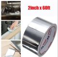 Multi-Purpose Strong Aluminium Foil Adhesive Tape Heat Resistant Aluminium Sealing Tape Insulation Tape Heavy Duty Premium Metal Roll Thermal.