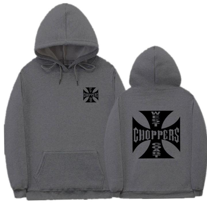 Autumn Winter Sweatshirt West Coast Choppers Hoodies print Men Women Streetwear Fleece Hoodies Hop Harajuku Sweatshirt