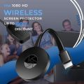 1080P Wireless Screen Projector HDMI Display Dongle Adapter WiFi Streaming Movies Shows Live TV Receiver From Phone Computer.