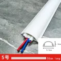 50cm Tv Cord Hider Cable Raceway on-Wall Wire Cover Surface Mount Electrical Channel To Hide Cable Concealer Floor Cord Cover. 